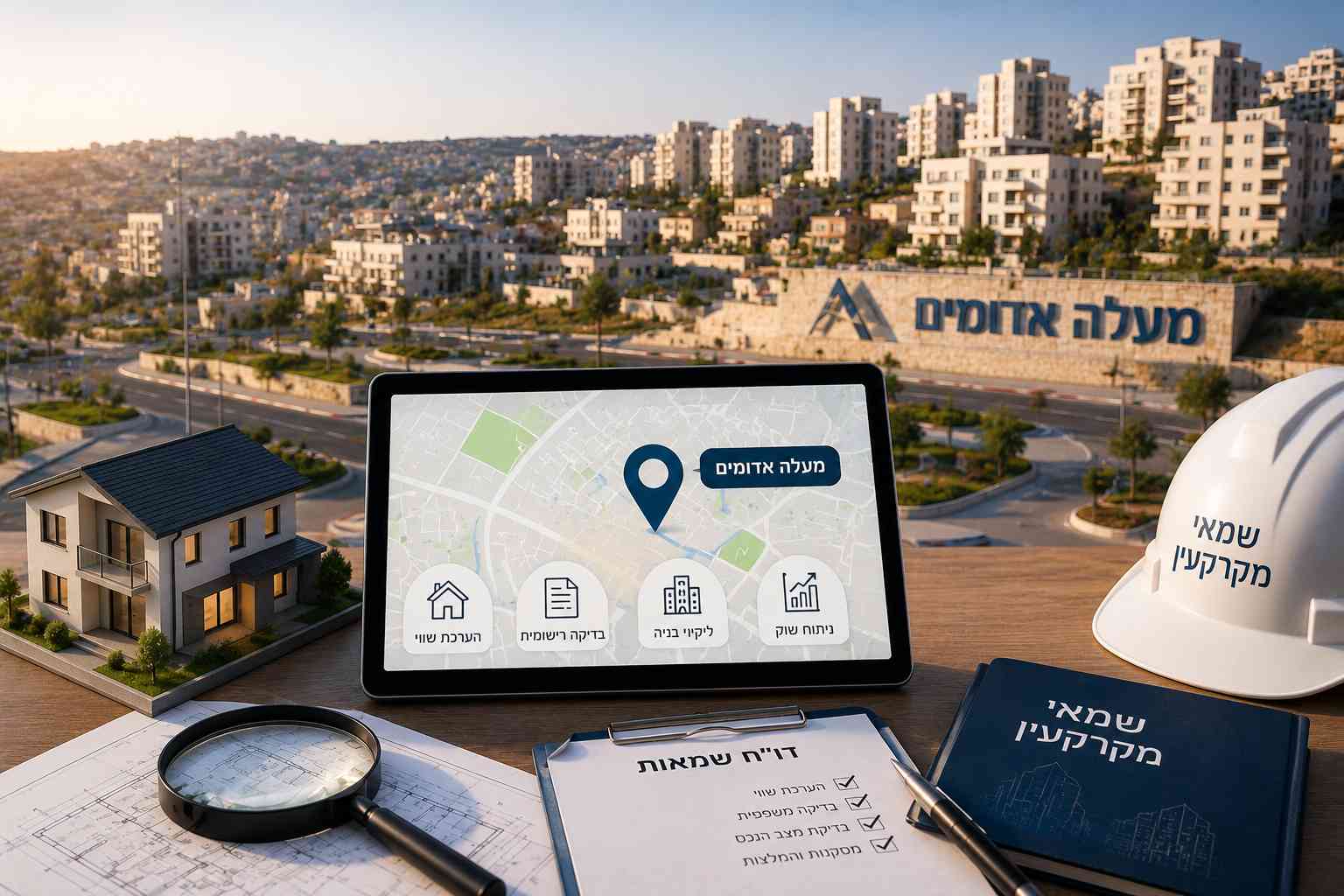 שמאי מקרקעין במעלה אדומים והסביבה